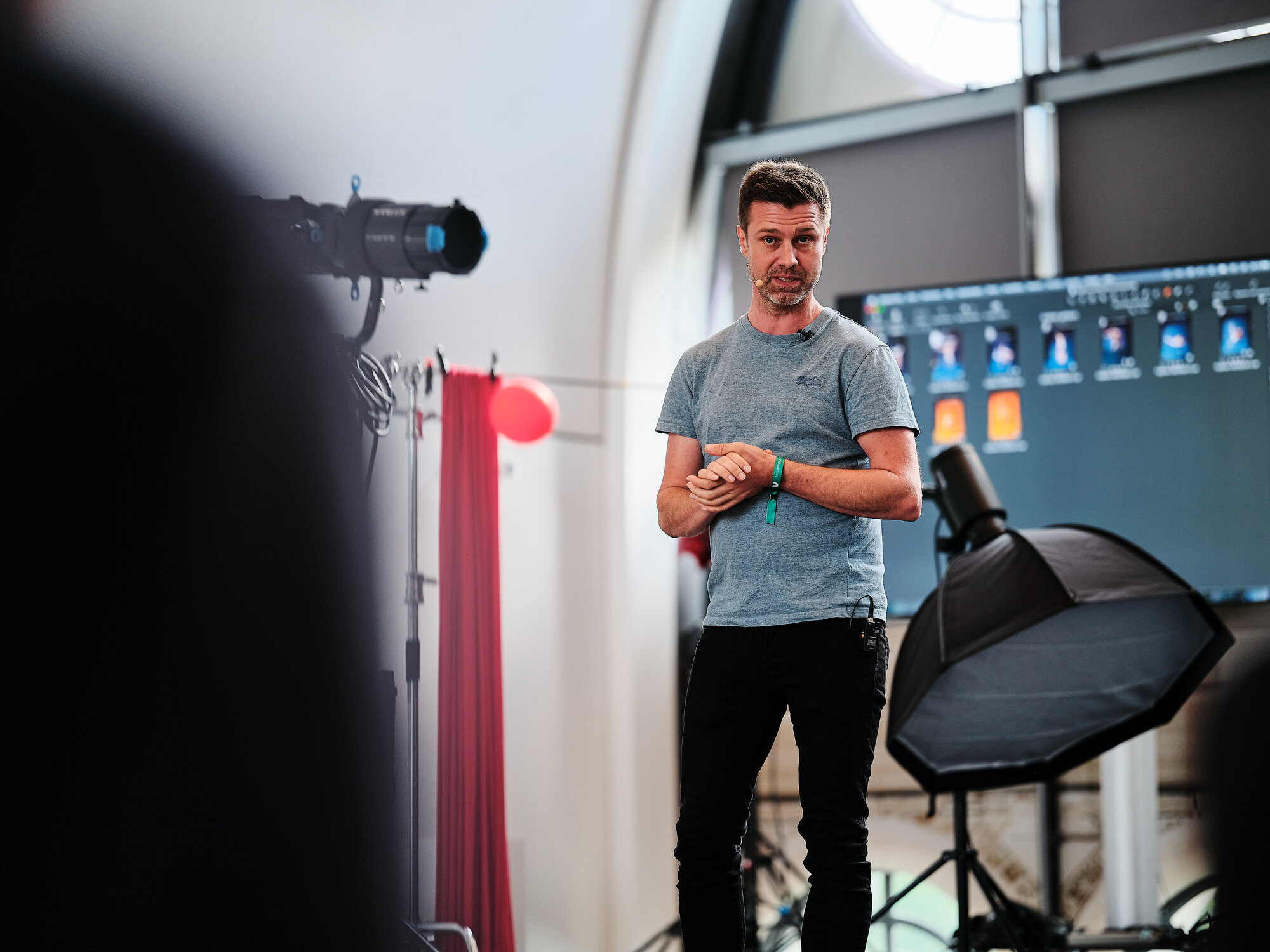 Michael Damböck als Speaker auf der Fujikina 2025 — Live Shooting Demonstration